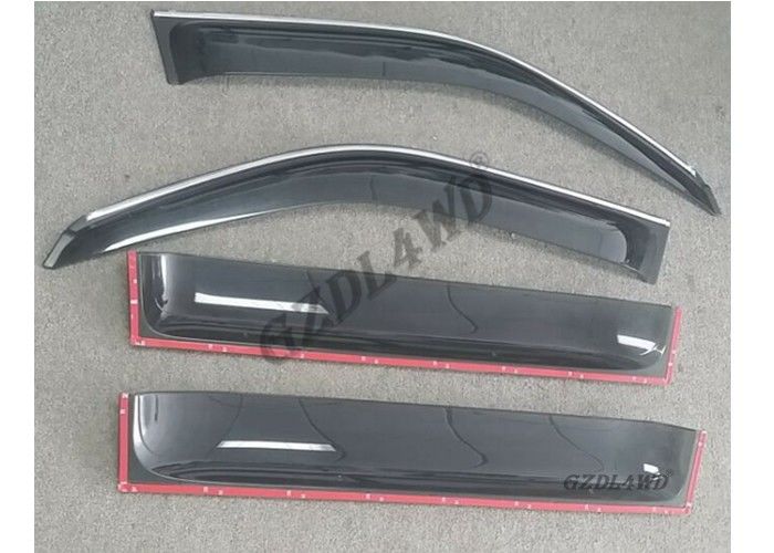 Akrilik plastik 4x4 Vücut Parçaları / Toyota Cam Cruiser Için Araba Pencere Güneşlik Yağmur Kalkan FJ80 Serisi