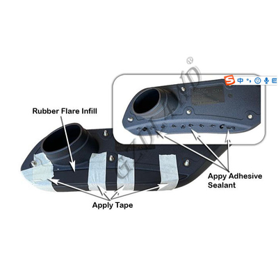 LLDPE  Snorkel Kit For D-Max 2021 RG01 TFR/S MY21  MU-X RJ01 UCR/S MY22
